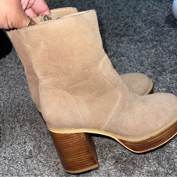 Khaki OASIS SOCIETY
Alexandra - Platform Ankle
Boots Sz 6 - Picture 12 of 12